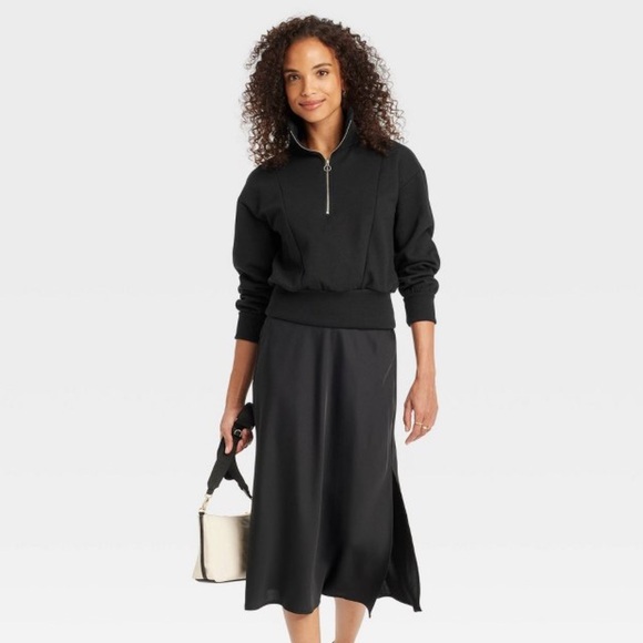 Quarter zip sweatshirt - Picture 7 of 8